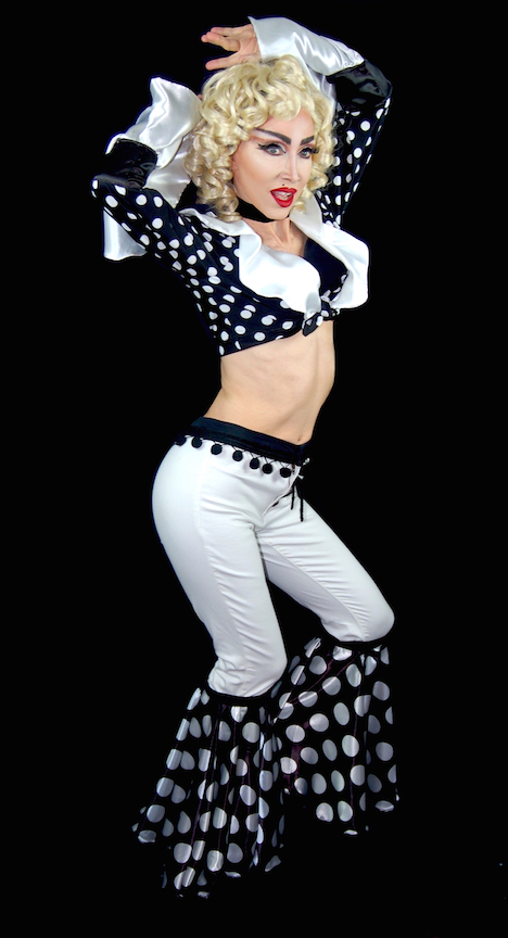 Betty as Madonna-Holiday